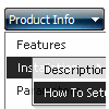 Dropdown Menu Vista Style 1