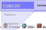 Dhtml Dynamic Menu - Filters and Effects