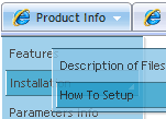 IE7 Style - Dropdown Menu Html