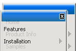 Moving Menu (Movable Menu/Drag and Drop Menu)