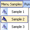 MS Office Style 2 Javascript Pulldown Menu