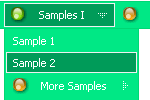 Javascript Scrolling Menu - Smart Scrollable Feature