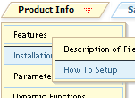 Simple Tabs 4 Style - Html Menu Navigation