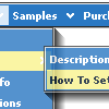 Simple 2 Dhtml Drop Menu