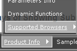 Javascript Mouse Over Menu - Ways of Showing Sub Menus